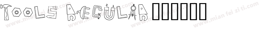 tools regular字体转换